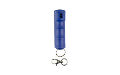 Sabre Fast Flip Top Pepper Gel with Snap-Clip Keychain, Sapphire Blue