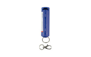 Sabre Fast Flip Top Pepper Gel with Snap-Clip Keychain, Sapphire Blue - view 2