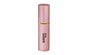 Sabre Lipstick Pepper Spray, 0.75 oz Pink