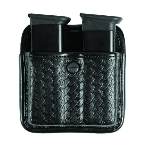 Safariland Model 7922 Triple Threat II Double Magazine Pouch, Group 2, Hi-Gloss