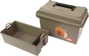 MTM Shotshell Field and Range Case, 100 Rounds, Dark Earth