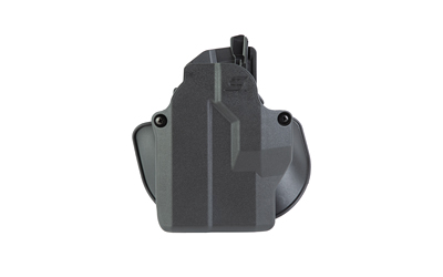 Safariland Solis ALS OWB Holster, SIG P320 Compact, Black Paddle and Belt Loop, Right Hand