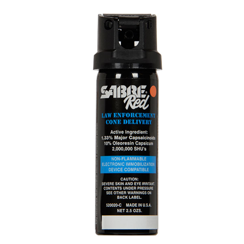 Sabre Red MK-3.5 Cone Pepper Spray, 2.5 oz, 1.33% MC
