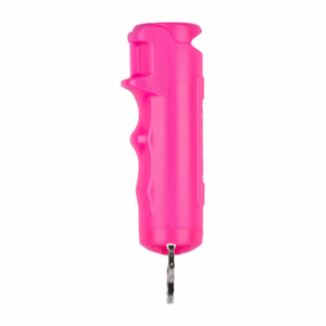 SABRE Fast Flip Top Pepper Gel with Snap-Clip Keychain, Pink
