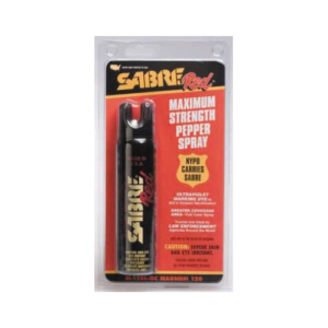 Sabre Magnum 120 Pepper Spray, Locking Top, Cone Pattern