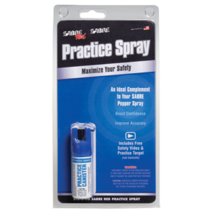 Sabre Inert Practice Pepper Spray Keychain, 0.54 oz