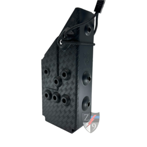 Zero9 Case for TASER 7, Basketweave, Molle-Loks