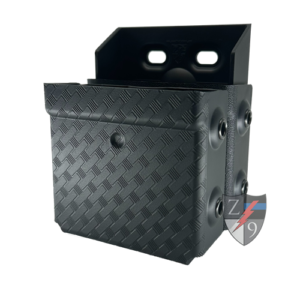 Zero9 Double ASP Cuff Case, Basketweave Molle-Lok