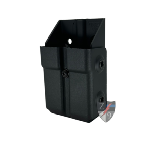 Zero9 Double Mag Case for Glock 9/40, Black Molle-Lok