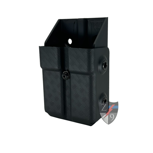 Zero9 Double Mag Case for Glock 9/40, Basketweave Molle-Lok