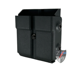 Zero9 Traditional Double Mag Case for Glock 9/40, Black Molle-Lok