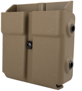 Zero9 Traditional 9/40 Double Mag Case for Glock, Flat Dark Earth, Molle-Lok
