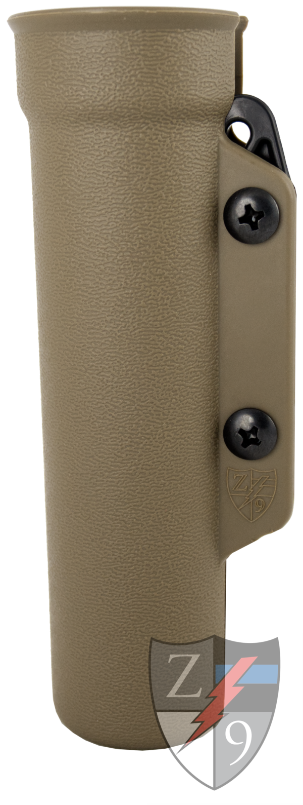 Zero9 Flashlight Case, Bezel Up 2, Flat Dark Earth, Molle-Lok