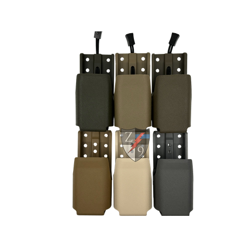 Zero9 APX6000 Portable Radio Case, Ranger Green, Molle-Loks