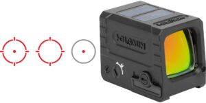 Holosun AEMS-MICRO Enclosed Pistol Sight, Red Multi-Reticle