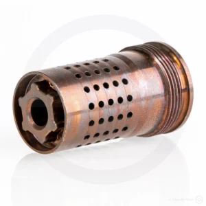 Q Cherry Bomb 1/2x28 Muzzle Device for 9mm