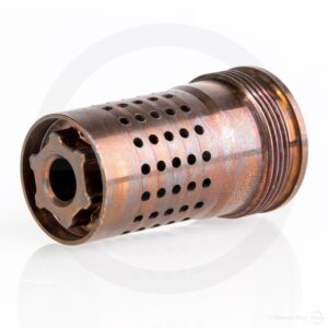 Q Cherry Bomb XL Muzzle Device, M18x1.5, 8.6 BLK