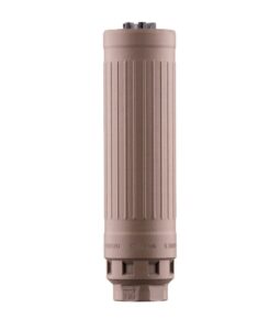 Dead Air CT5P Patrol Suppressor, FDE, Xeno Quick-Detach Mount