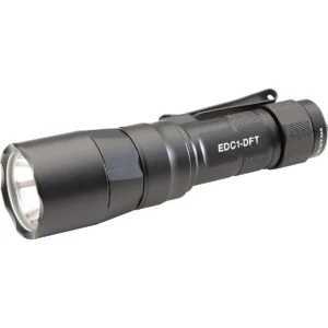 SureFire EDC1-DFT Turbo Everyday Carry Flashlight, Black