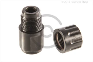 SilencerCo Delta Adapter for FN Five-seveN Pistols, M10x1 to 1/2x28