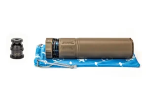 Griffin Armament DUAL-LOK 5 AM 5.56mm Suppressor, FDE
