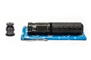 Griffin Armament Dual-Lok HRT-556 AM 5.56mm Suppressor, Black, 6.44-Inch