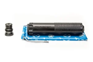 Griffin Armament Recce 5 AM Suppressor, 5.56mm Taper Mount, Black