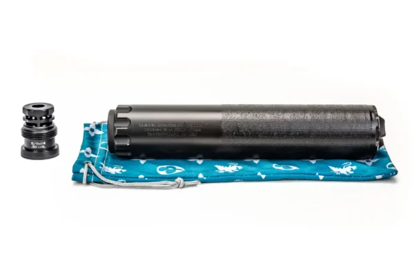 Griffin Armament Recce 7 AM Suppressor, 7.62mm, Black