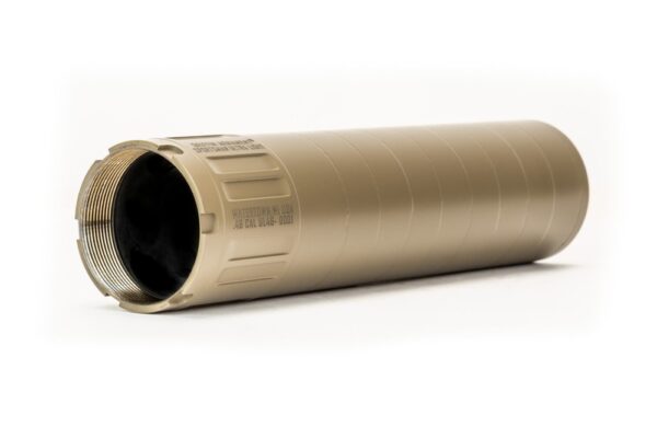 Griffin Armament Sportsman Ultra Light HD .46 Cal Suppressor, FDE
