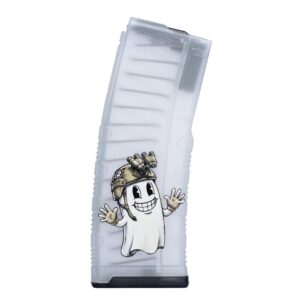 Amend2 Mod-C AR-15 Magazine, 5.56/.223, 30-Round, Glow-in-the-Dark Tactical Ghost