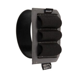 Allen Next Shot Shotgun Shell Carrier Band, 3-Shell, Black/Gray
