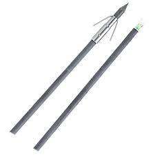Muzzy Lighted Carbon Composite Bowfishing Arrow, Carp Point