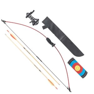 Carbon Express Lil' Thunder Hunter Youth Recurve Bow Kit, 10 lb