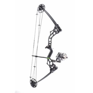 Muzzy Bowfishing V2 Compound Bow Kit, Right Hand, Spin Reel