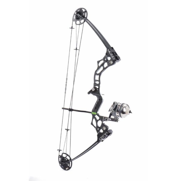 Muzzy Bowfishing V2 Compound Bow Kit, Right Hand, Spin Reel