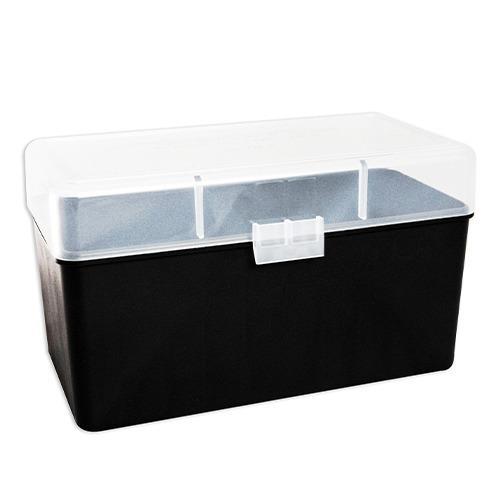 Berry's #412 50-Round Ammo Box for .300 Ultra, Clear/Black