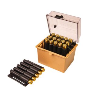 Berry's Safari 20-Round Large Magnum Ammo Box, Clear/Tan