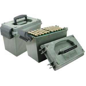 MTM Shotshell Dry Box, 100 Round, 20 Gauge up to 3-Inch, Wild Camo