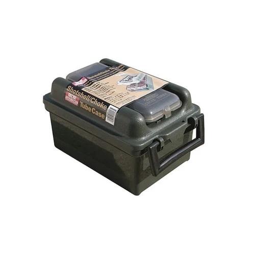 MTM SW100 Shotshell and Choke Tube Case, 100 Rounds, Forest Green