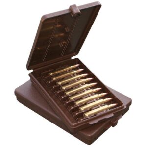 MTM Case-Gard 9 Round Rifle Ammo Wallet, .223 Rem .22-250 .30-30, Brown