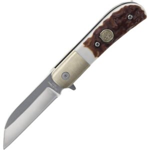 Uncle Henry Next Gen 6UH Folding Knife, Staglon Handle