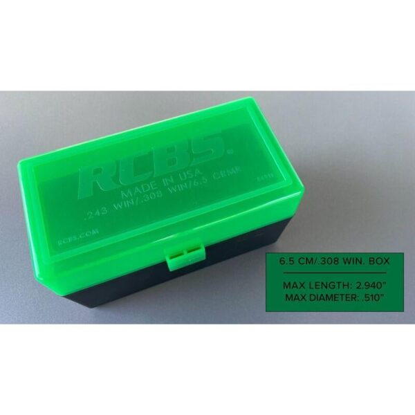 RCBS Impact Resistant Ammo Box .243 Win/.308 Win