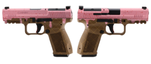 Canik METE SF One Series 9mm Pistol, Strawberry, 4.19-Inch, 15-Round