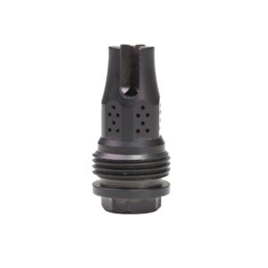 JK Armament War Eagle Compensator/Flash Hider, 1/2x28, Black Nitrided