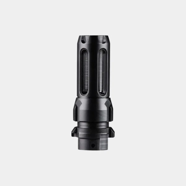 Blackout Defense KeyMo Flash Hider, 1/2x28, Black Nitride