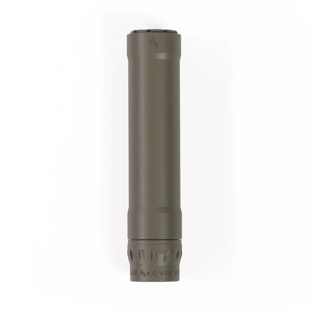 Kovix T1-22 Rimfire 5-Inch Suppressor, OD Green - 