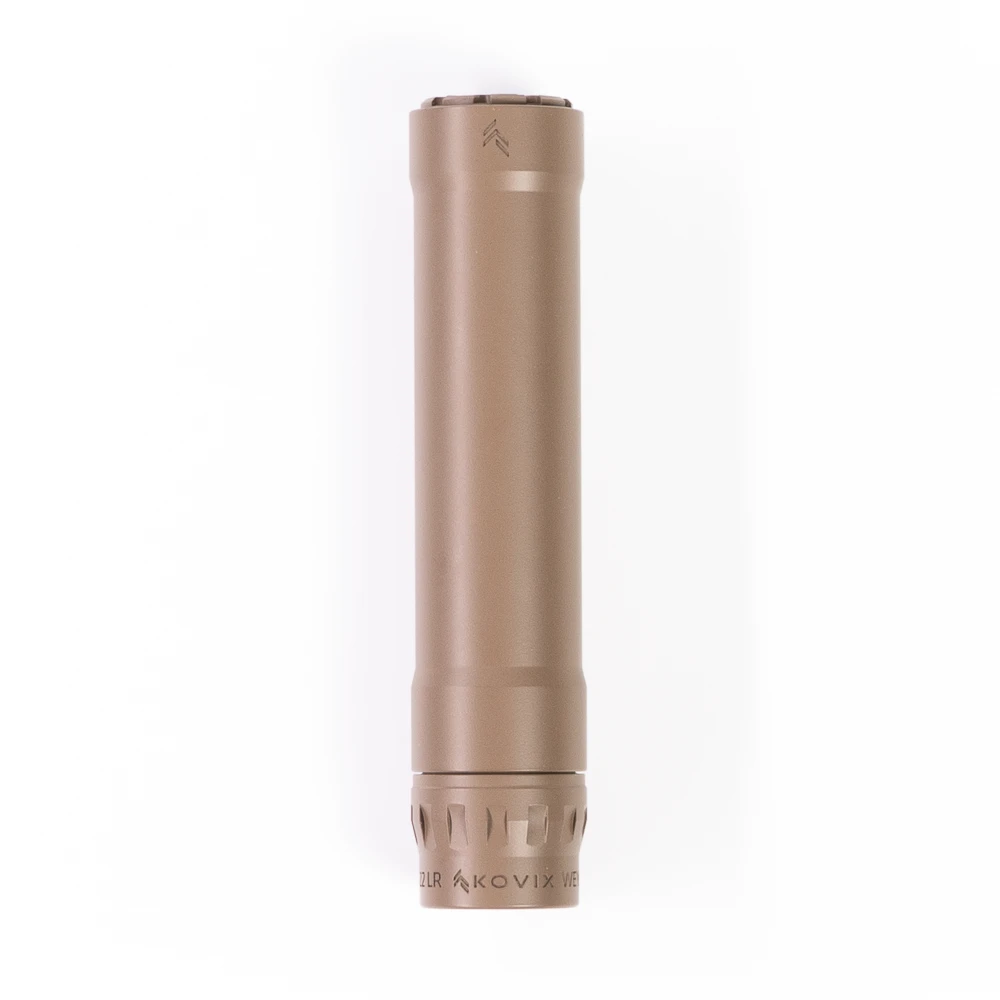 Kovix T1-22 Rimfire 5-Inch Suppressor, FDE - 
