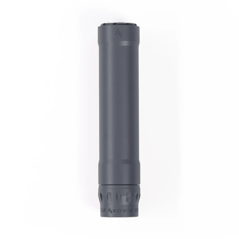 Kovix T1-22 Rimfire 5-Inch Suppressor, Sniper Grey - 