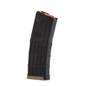 Lancer L5AWM 30-Round .300 Blackout AR-15 Magazine, Opaque Black