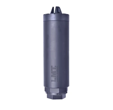 LMT-AT ION K 5.56 Compact Suppressor, Armorer Black, 1/2x28